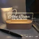 Name Plate for Desk
