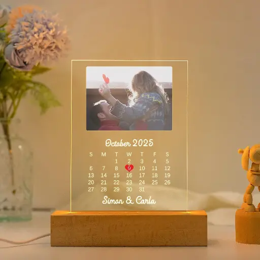 Calender Date Lamp